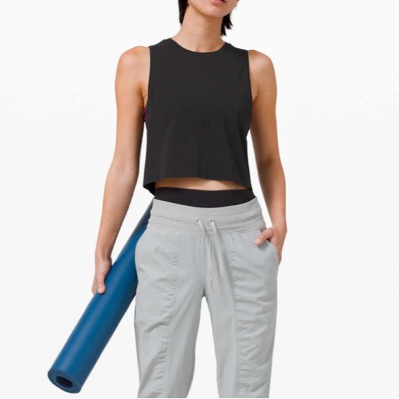 Lululemon Cut Back Crop Tank - Picture 2 of 8